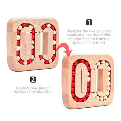 BrainyPlay™ Wooden Puzzle Ball – Unlock Fun, Build Smarter Minds!
